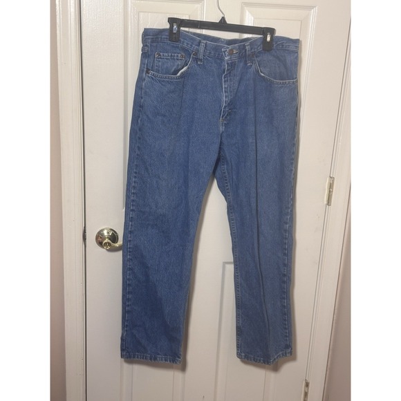 Wrangler Other - Wrangler Premium Quality Men's 36x29 Regular Fit Straight Leg Blue Jeans